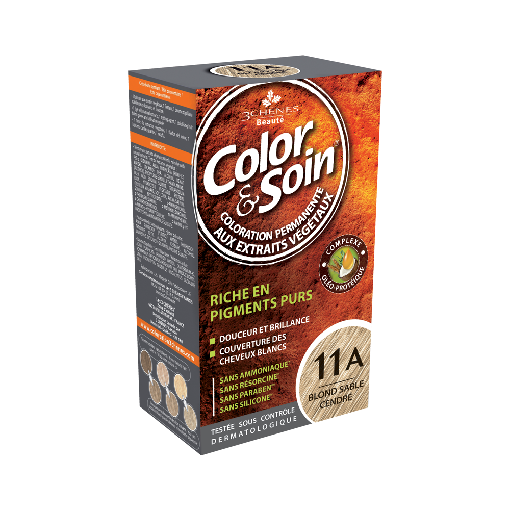 FARBY COLOR & SOIN 11A PIASKOWO-POPIELATY BLOND