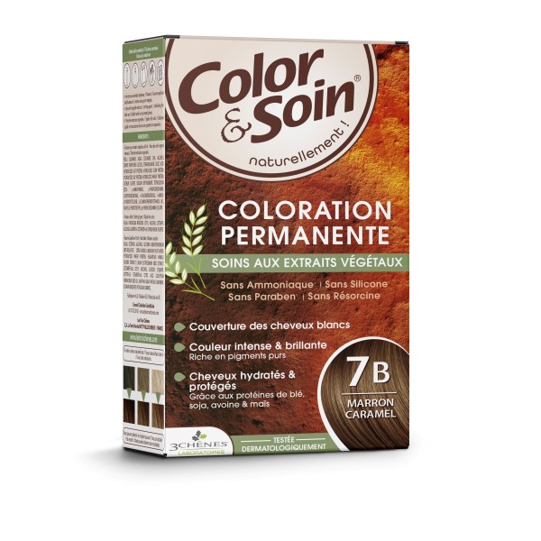 FARBY COLOR&SOIN  7B  BRĄZ KARMEL