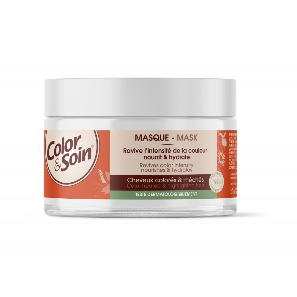 COLOR&SOIN MASKA PIELĘGNACYJNA DO WŁOSÓW FARBOWANYCH